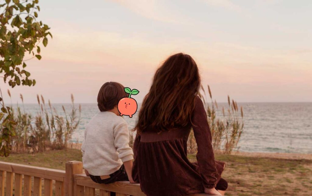 ママとチビ